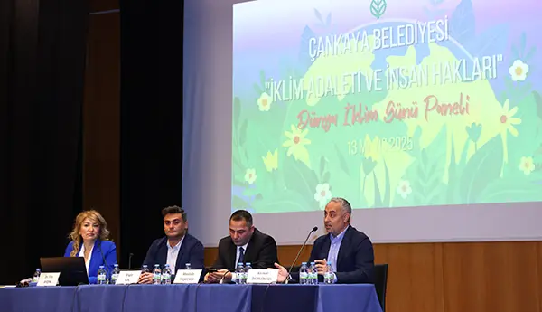 Çankaya'da İklim Adaleti ve İnsan Hakları Paneli